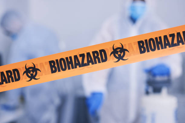 Professional Drug Lab Cleanup technician working in Wood-Ridge, NJ